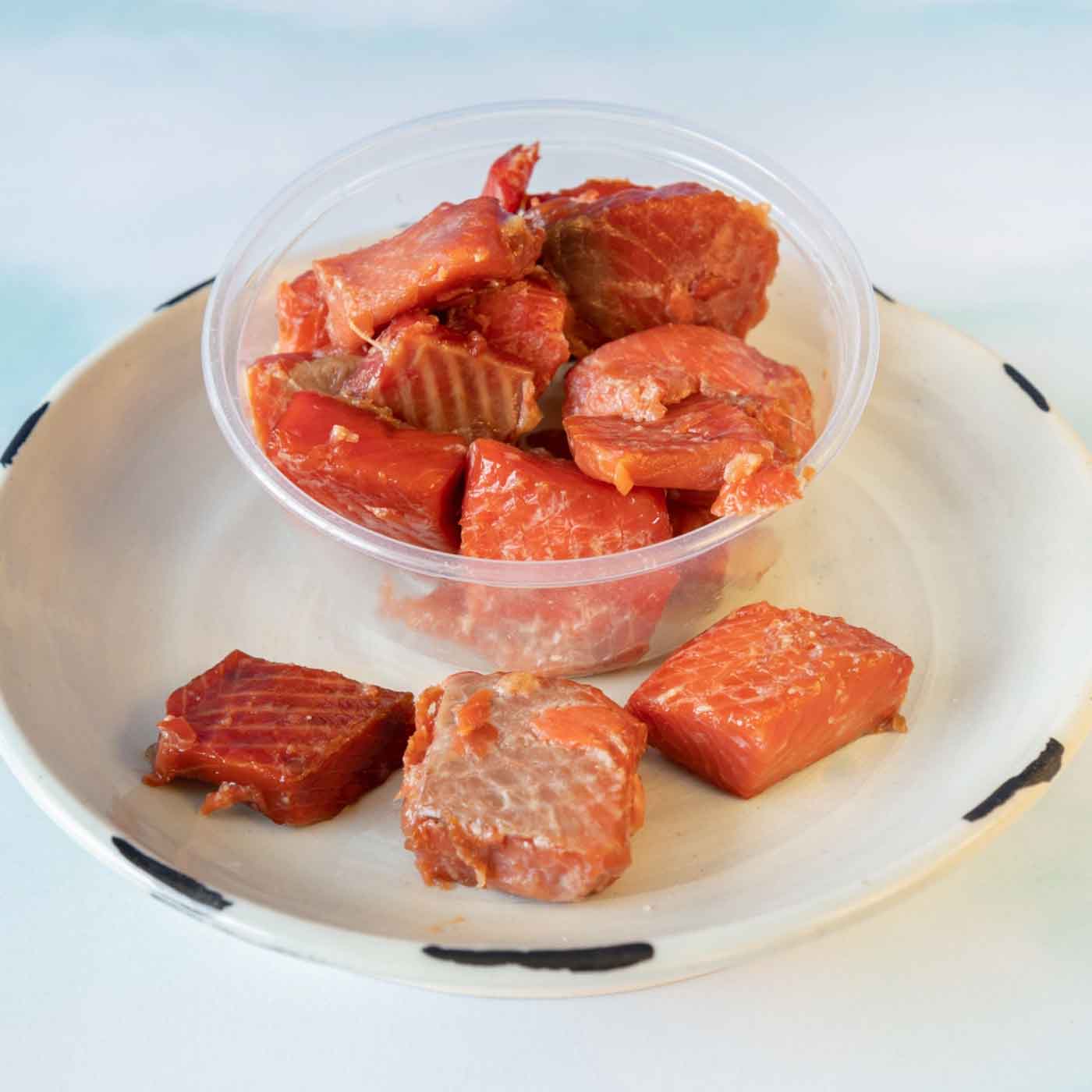 Smoked Sockeye Salmon Candy Maple Nuggets Oceanwise WILD