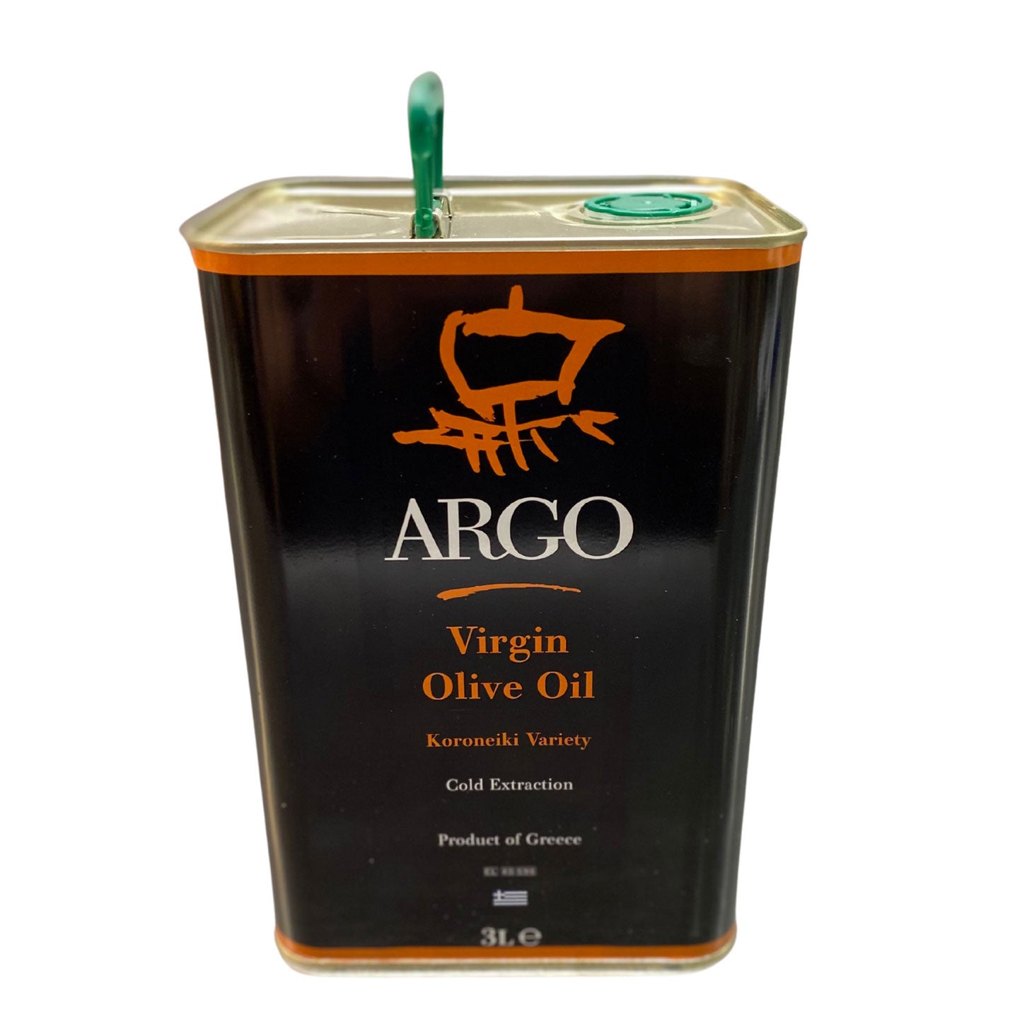 Oil - Olive Oil Cold Pressed Virgin 3L Argo