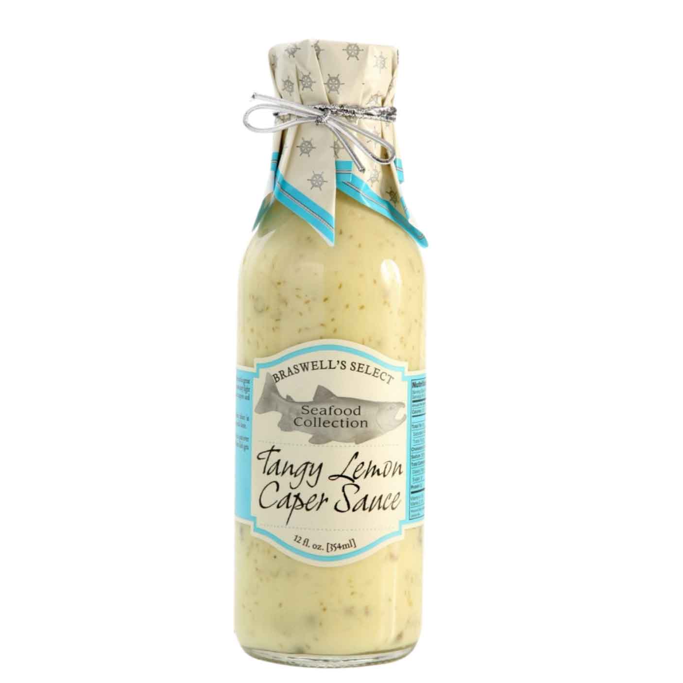 Tangy Lemon Caper Sauce Braswells 354mL