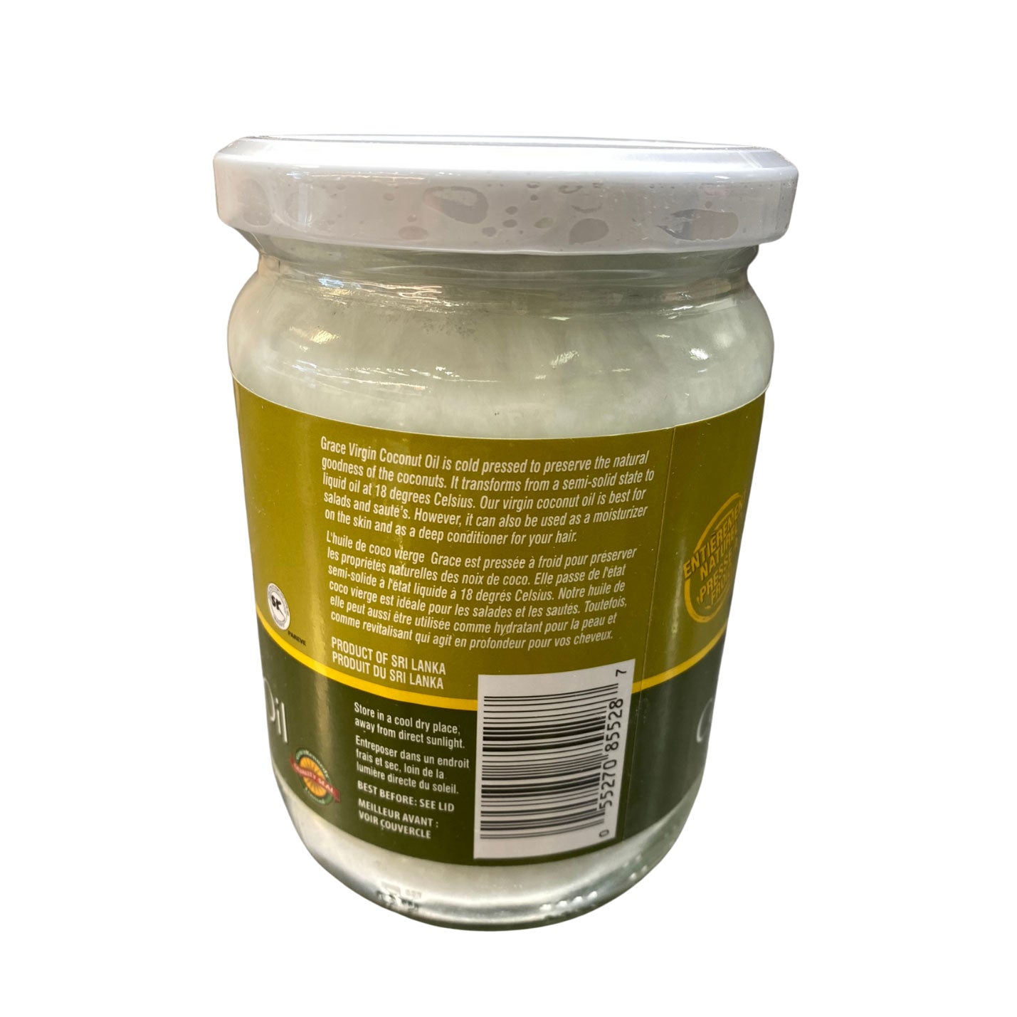 Oil - Coconut Oil Grace 500mL