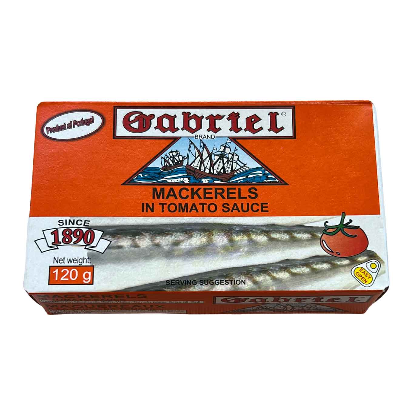Mackerel in Tomato Sauce Gabriel 120g
