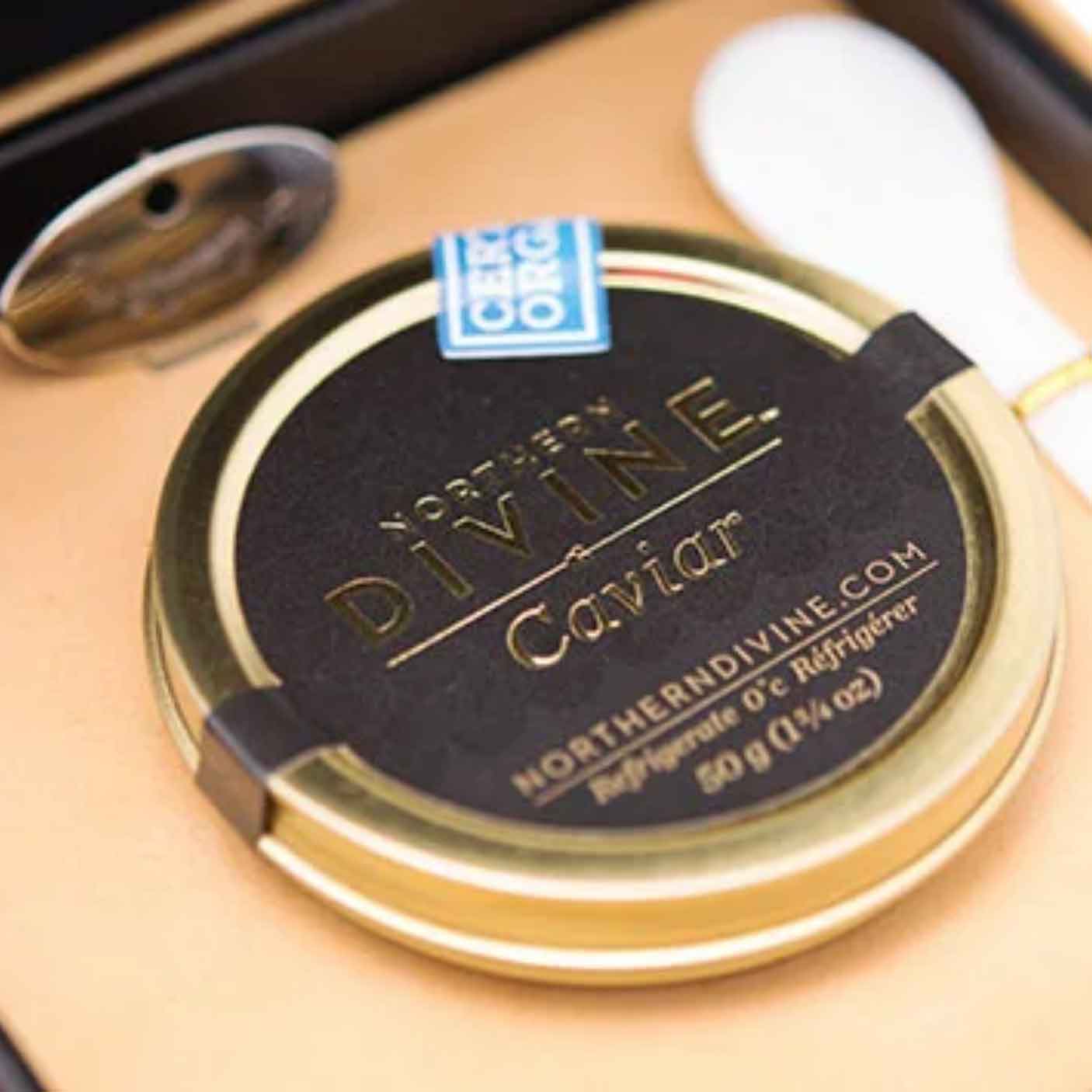 Caviar Northern Divine Sturgeon Seshelt, BC Farmed Oceanwise