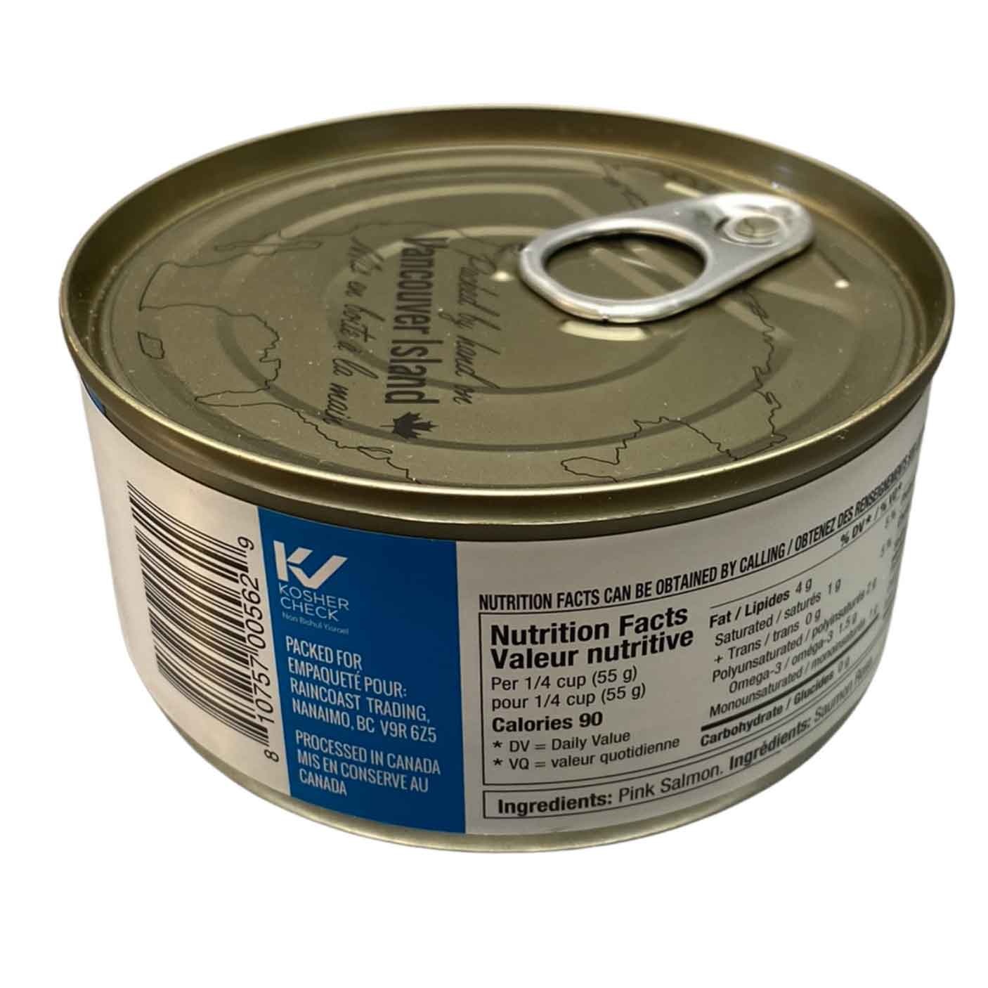 Canned Pink Salmon Raincoast