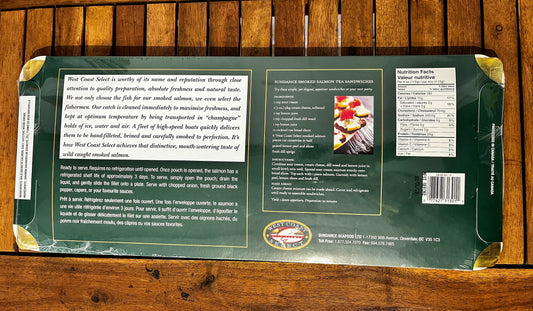 Smoked Gift Box - Sockeye Salmon 16oz Shelf Stable