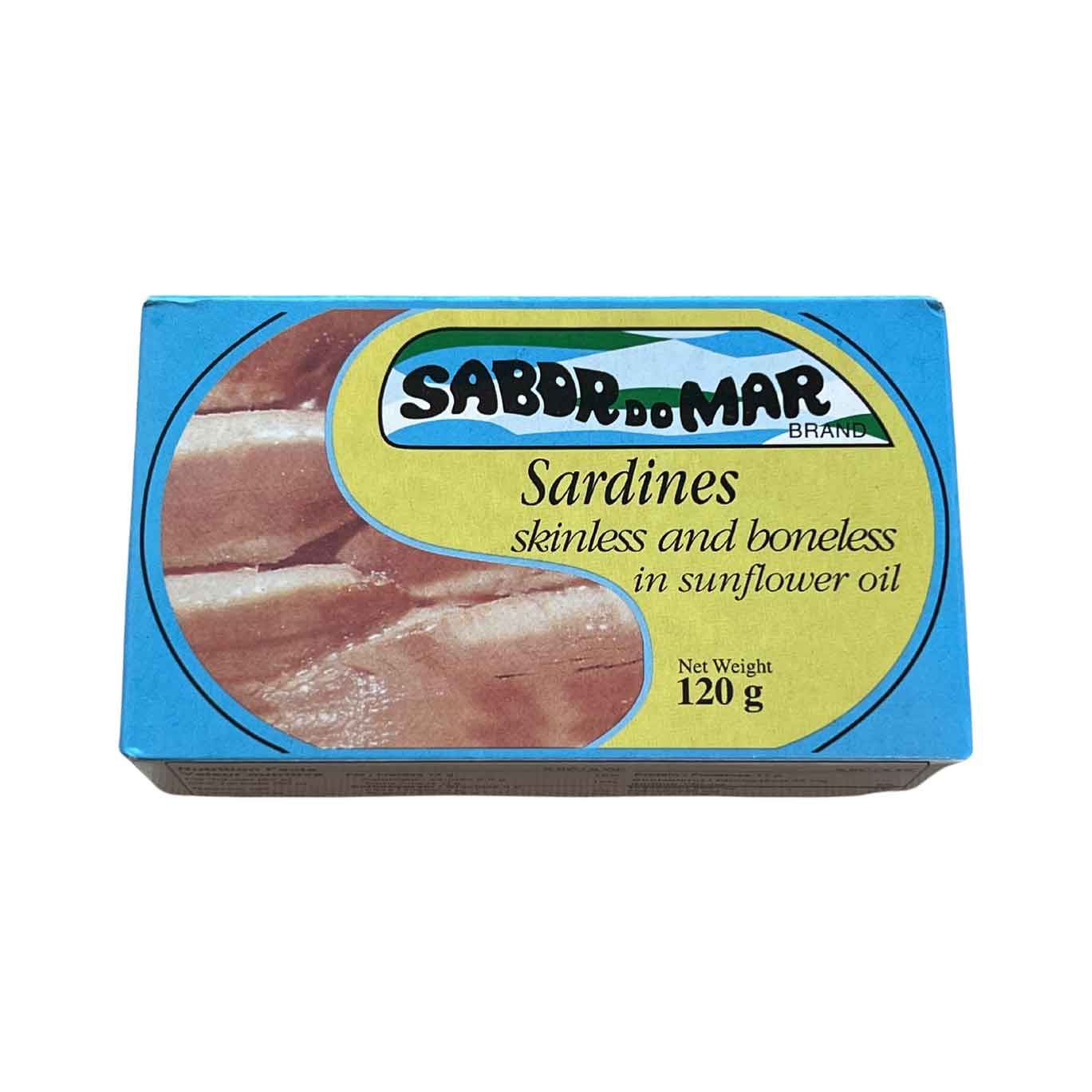 Sardines Skinless Boneless Sabor do Mar 120g