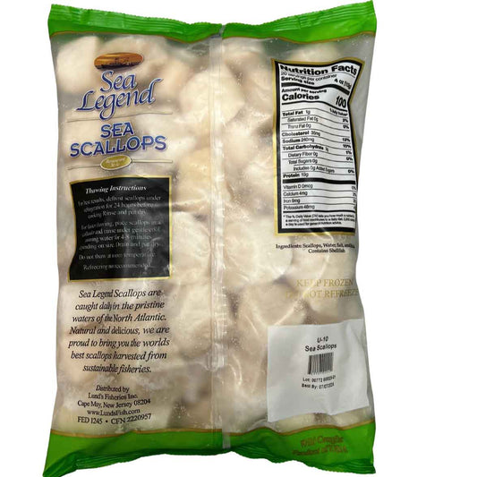Scallops Large U/10 New Jersey, USA Cultured Oceanwise