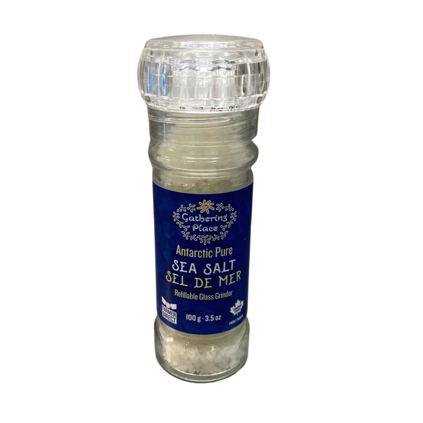 Salt - Antarctic Sea Salt Grinder Gathering Place 100g