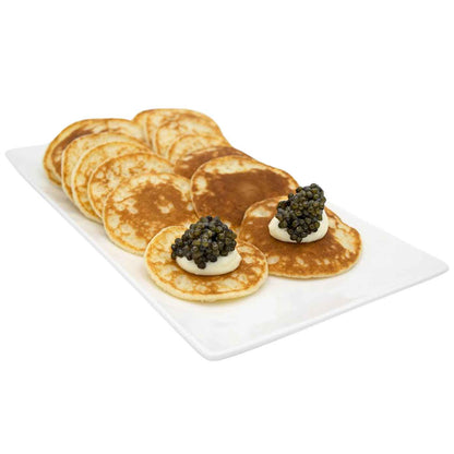 Caviar Blini 16 Mini Serving Pancakes 135g
