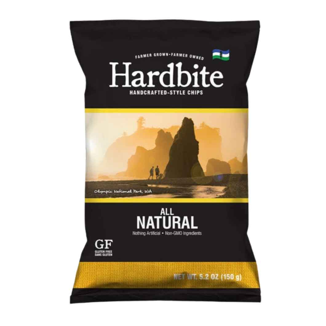 Hardbite All Natural Potato Chips 150g