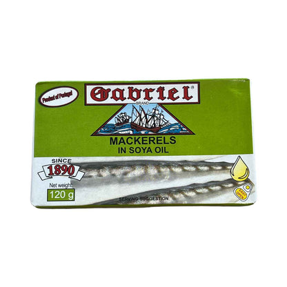 Mackerel in Soya Oil Gabriel 120g