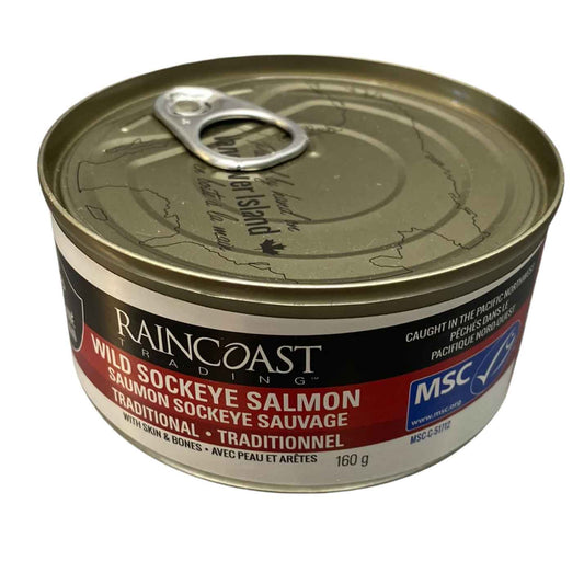 Canned Sockeye Salmon Raincoast