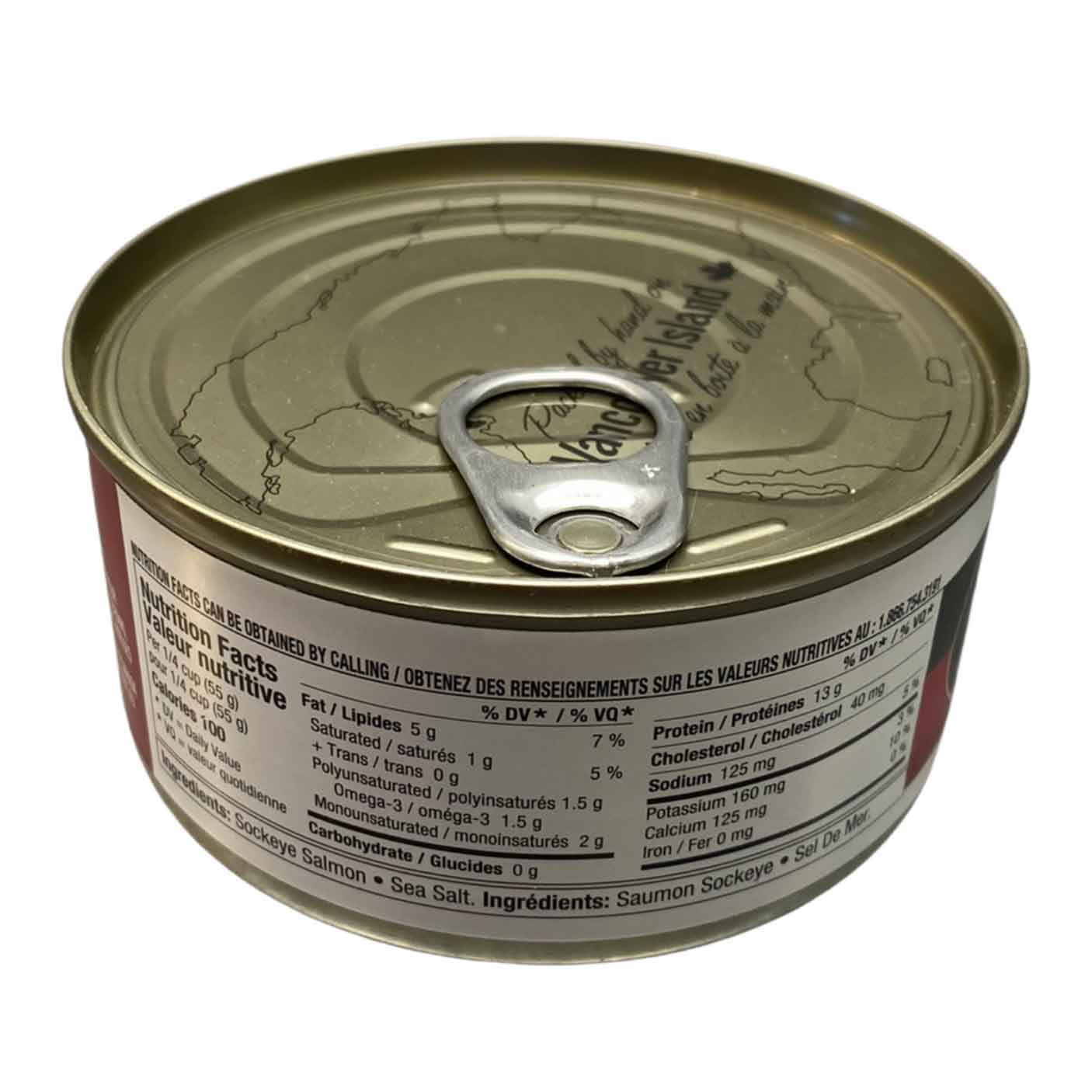 Canned Sockeye Salmon Raincoast