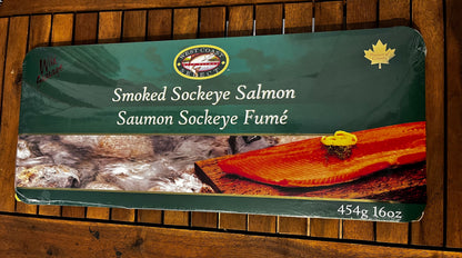Smoked Gift Box - Sockeye Salmon 16oz Shelf Stable