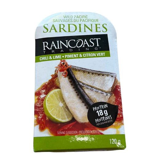 Sardines in Chili & Lime Raincoast 120g