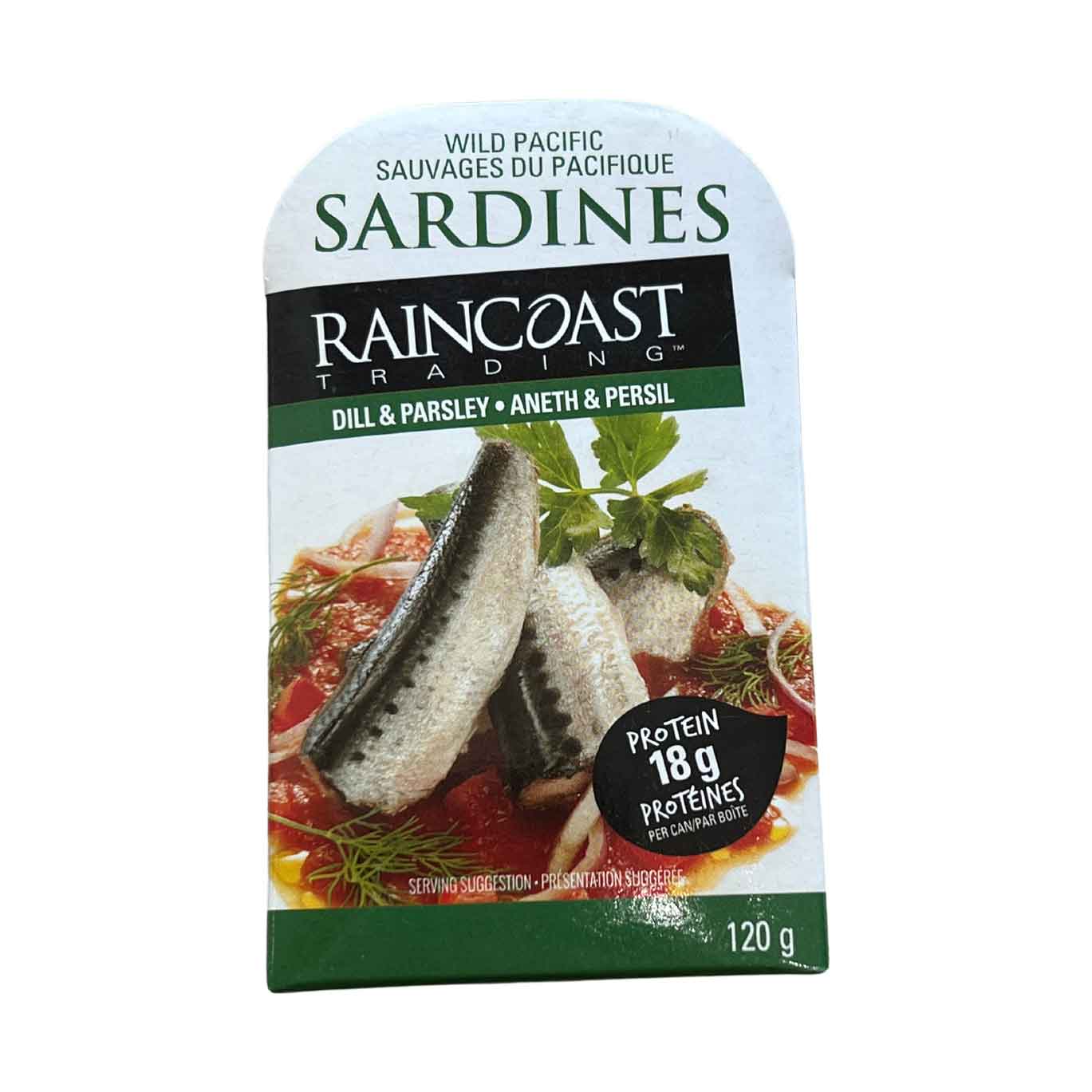 Sardines in Dill & Parsley Raincoast 120g