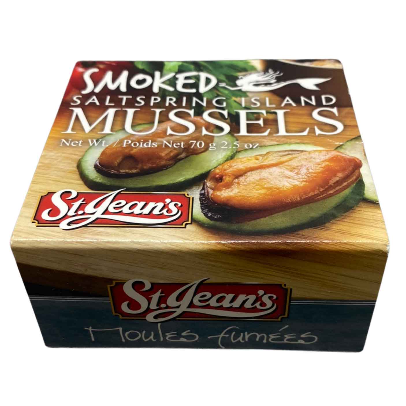 Mussels Saltspring Smoked St Jeans 70g