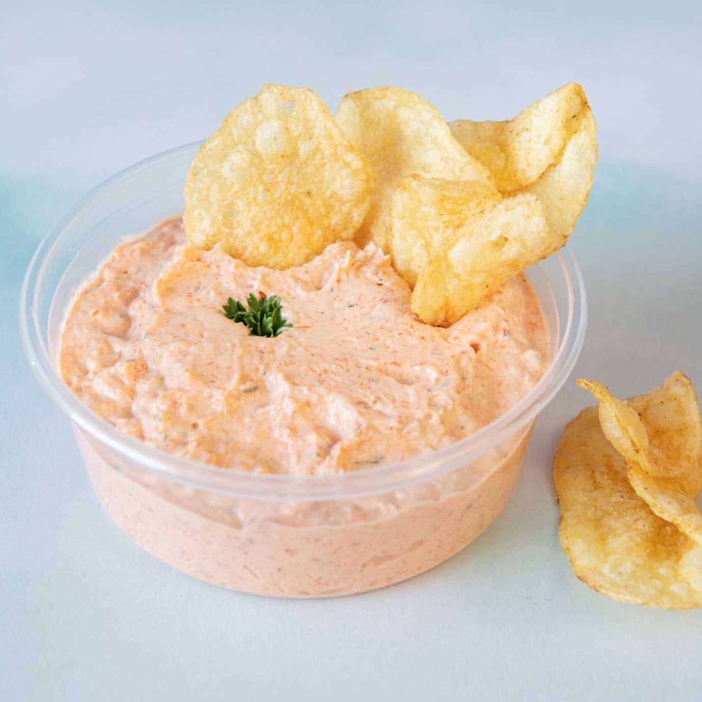 Snack Combo - Smoked Salmon Candy Dip + Chips