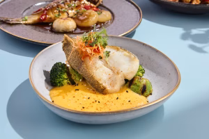 Fresh Halibut from 7 Seas Fish Market in Vancouver